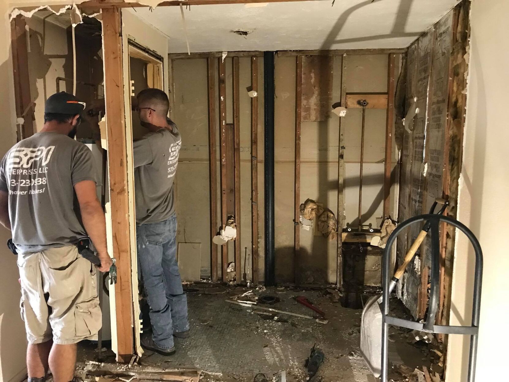 Randle's Court - Renovating